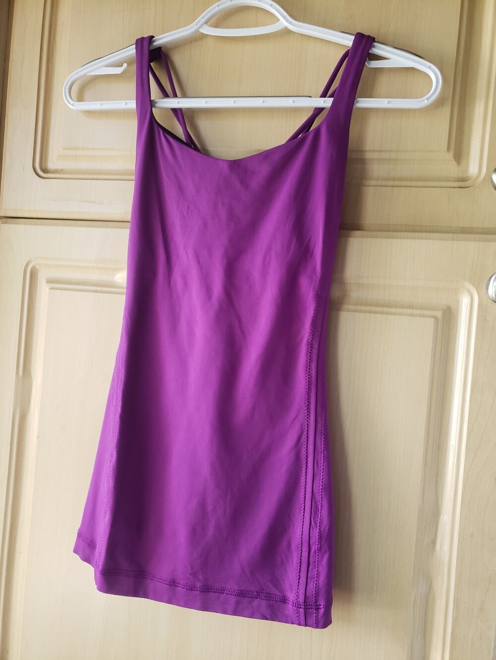 lululemon Free To Be Purple Strappy Tank Top